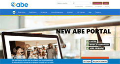 Desktop Screenshot of abeuk.com